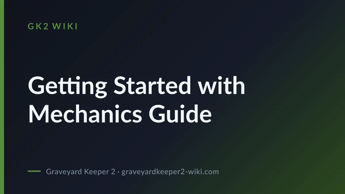 Getting Started with Mechanics Guide